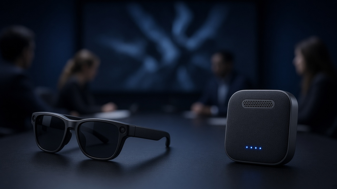 AI smart glasses vs AI voice recorder for meetings: how to choose