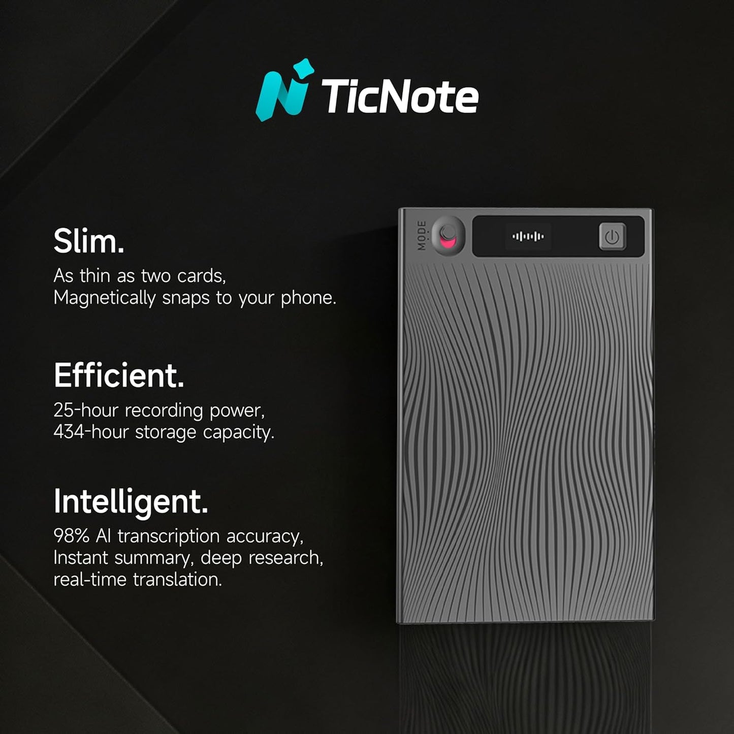 TicNote AI Voice Recorder Enterprise - Ticnote