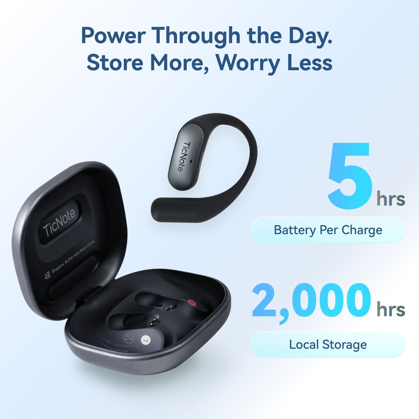 TicNote Pods AI Voice Recorder Earbuds Enterprise - Ticnote