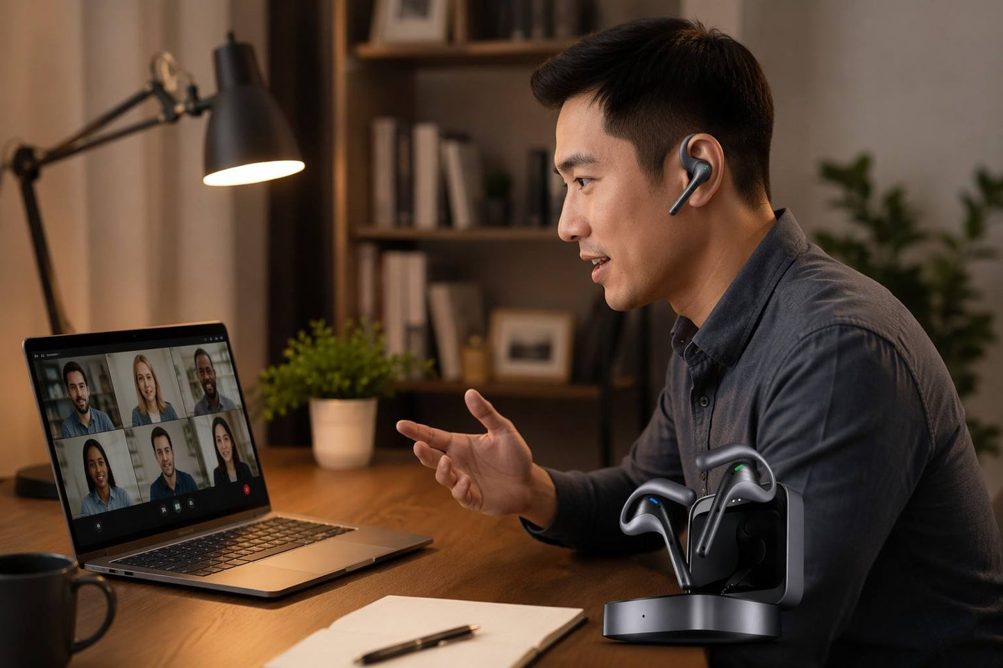 Timekettle W4 Pro | AI Simultaneous Interpreter Earbuds — 42 Languages, 95 Accents, Offline Translation